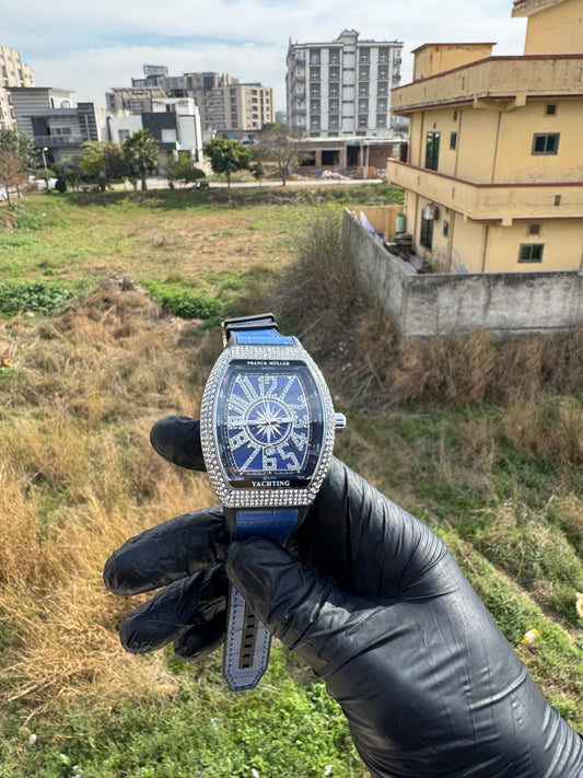 FM Iced Blue Date Dial