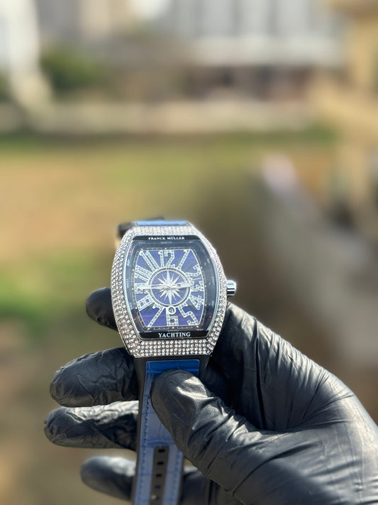 FM Iced Blue Date Dial